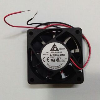 AFB0624MB 24Vdc 0.10A 60x60x15mm รุ่น 2 สาย