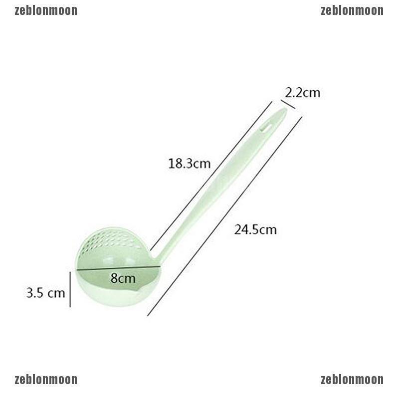 2 in 1 ช้อนซุป ช้อนยาว สําหรับทําอาหาร