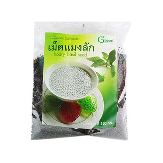 พร้อมส่ง! ด็อกเตอร์กรีน เม็ดแมงลัก 120 กรัม Dr.Green Hoary Basil Seed 120 g