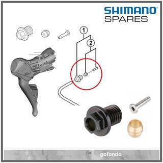 Shimano น็อตเฟลร์ DISC BH90 JAPAN 9170 9120 8020 8070 SM-BH90 - M9 - Y8RD98010