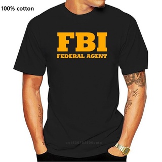 เสื้อยืดผ้าฝ้ายพิมพ์ลายแฟชั่น เสื้อยืดแขนสั้น ผ้าฝ้าย พิมพ์ลาย FBI Christmas สไตล์ฮิปฮอป สําหรับผู้ชาย MFklgn85JFnpge49