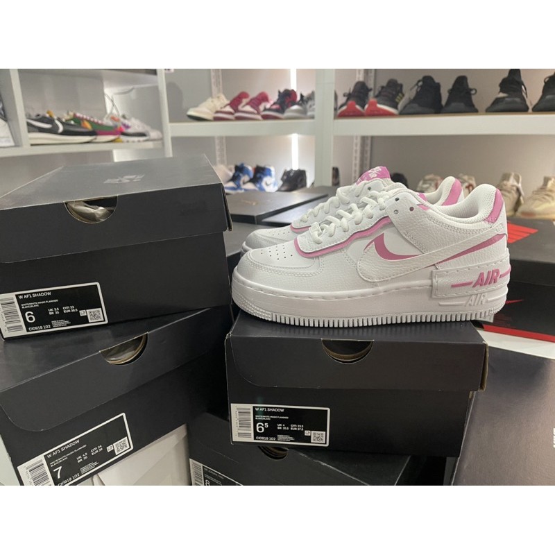 nike air force 1 shadow flamingo pink
