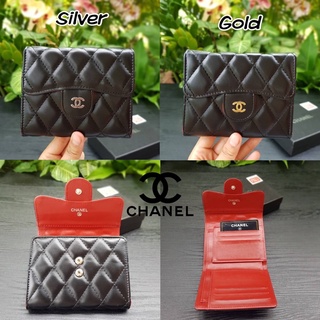 CHN TRI-FOLDED WALLET(CH6088) หนังเรียบ