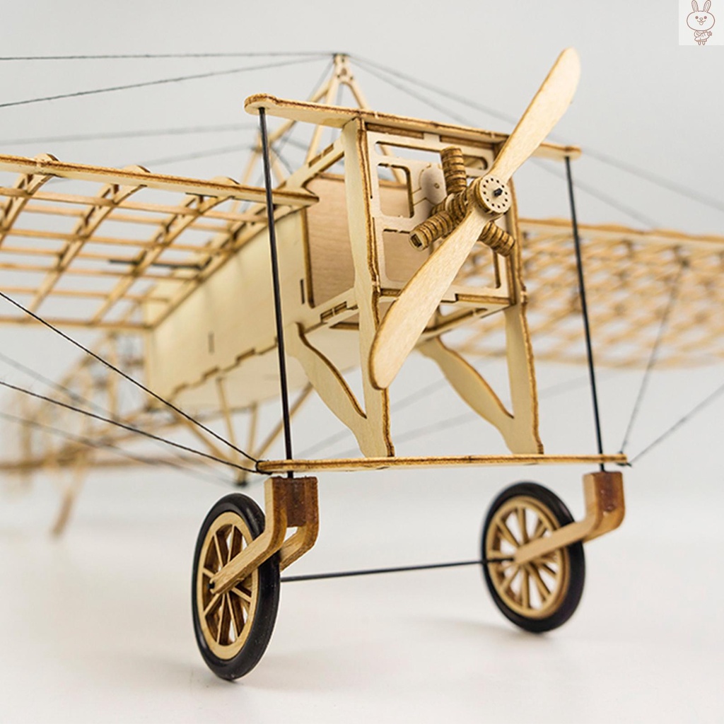 OL DWH VX14 1:23 Scale 380mm Wingspan Airplane Static Wooden DIY ...