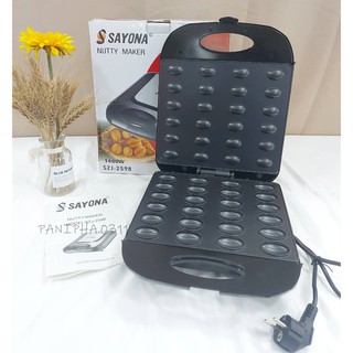 เครื่องทำวาฟเฟิล SAYONA/SOKANY เครื่องทำวอลนัทเค้ก 24 หลุม Household Nut Cake Machine เคริ่องทำขนมไข่ ✅พร้อมส่ง