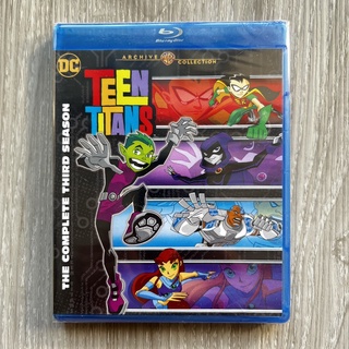 📀Blu-ray แผ่นบลูเรย์การ์ตูน อะนิเมทซีรีส์ Teen Titans - Season 3 - DC Comics(แผ่นแท้ มือ 1 จาก US)