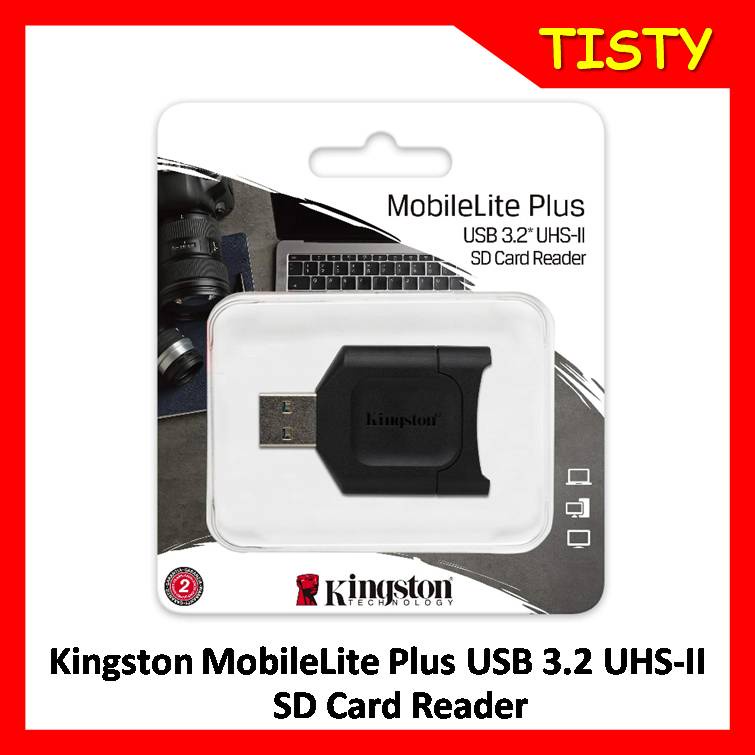แท้ 100% Kingston MobileLite Plus SD Card Reader USB 3.2 Gen 1 UHS-II