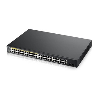 GS1900-48HPv2  48-port GbE L2 PoE Smart Switch + 2 SFP slots,, 170 Watt