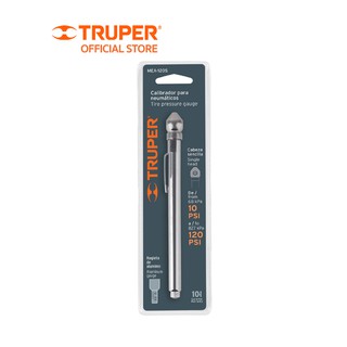 TRUPER 19096 เกจ์วัดแรงดันยางรถ 120 ปอนด์ (MEA-120S)