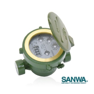 มิเตอร์น้ำ Sanwa ขนาด1/2” **มีเก็บเงินปลายทาง**