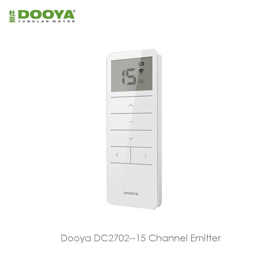 Dooya DC2700,DC2760,DC2702 รีโมทคอนโทรลมอเตอร์ผ้าม่านไฟฟ้า ใช้ได้ทั้งมอเตอร์ม่านจีบ และม่านม้วน