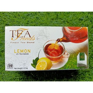 Tea Frends Finest Tea Blend ทีเฟรนฟิตเนททีเบรนด์  เลมอน 25 ซอง