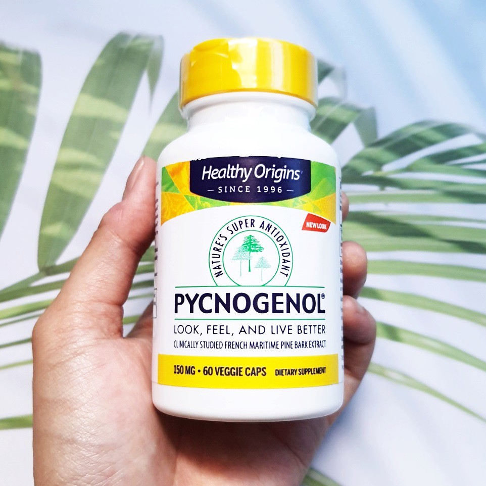 เปลือกสนฝรั่งเศสสกัด Pycnogenol 150 Mg 60 Veggie Caps (Healthy Origins ...