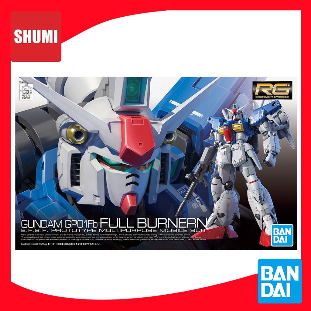 Bandai RG-13 1/144 GUNDAM GP01FB FULL BURNERN 4573102618252 C1