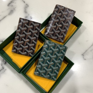 ‼️สอบถามstock ก่อนกดสั่งนะคะ Goyard 6 cards wallet โกยาด ใส่แบงค์ บัตร ได้ กระเป๋าสตางค์ ใบเล็กพกง่าย ของแท้ ส่งฟรี EMS