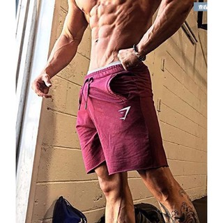 กางเกงขาสั้น GYMSHARK #1 / กางเกงขาสั้นผ้าคอตตอน ทรงสวย ใส่ได้ทั้งยิมและเที่ยว ผ้านิ่มใส่สบาย