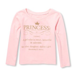 Glitter Princess Definition Graphic Tee แบรนด์  The Childrens Place