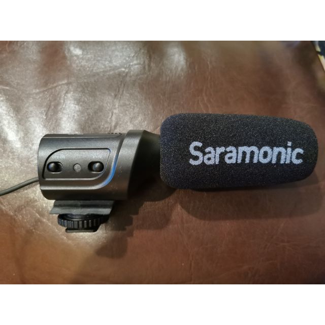 ไมค์​ติดกล้อง​ Saramonic Sr-m3 มือสอง​