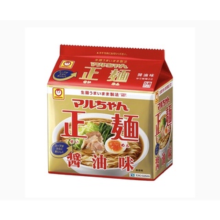 MARUCHAN Seimen Instant Ramen Noodles Soy Sauce มารุจัง ซอยซอส