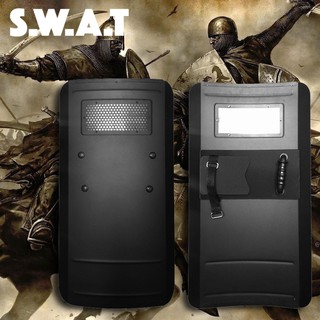 SWAT SHIELD โล่เหล็ก โล่โลหะ โล่ตำรวจ Police ทหาร Soldier ปราบจลาจล