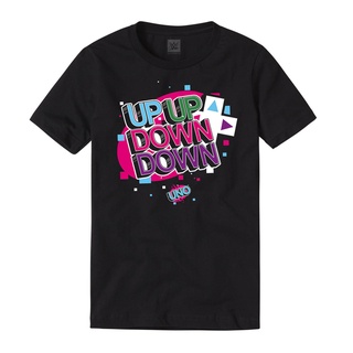 เสื้อยืดผ้าฝ้ายพิมพ์ลายแฟชั่น เสื้อยืด DIY WWE 2022 อัพอัพดาวน์ใหม่ x Uno V!c