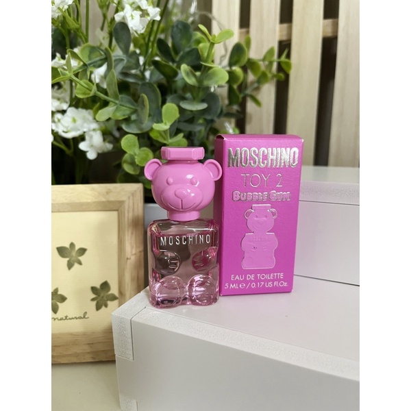 (ขวดจิ๋ว) น้ำหอมแท้💯 🐻‍❄️ Moschino toy 2 Bubble gum EDT 🍬