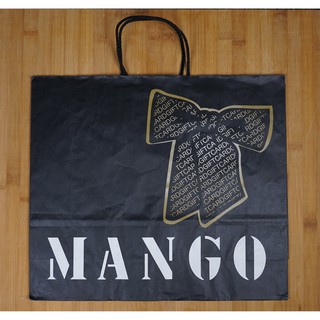 ✨ ถุงกระดาษแบรนด์ Mango หลายแบบ หลายขนาด ของแท้ ราคาถูก ✨