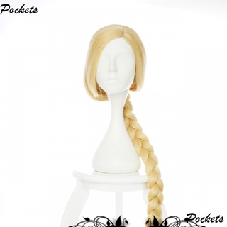 Magic Romance Rapunzel Princess Le Pei With Braid Golden Diney cosplay Wig cos Q1O3 Wnk6