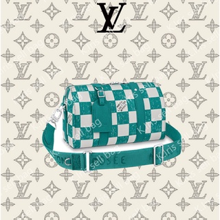 Louis Vuitton/ LV/CITY KEEPALL กระเป๋าถือ เขียว