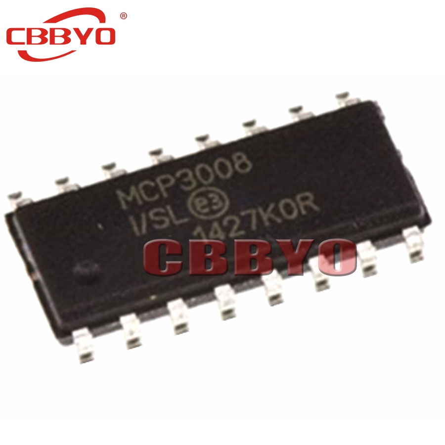 2 ชิ้น MCP3008-I/SL SOP-16 MCP3008ISL MCP3008 ใหม่เอี่ยม