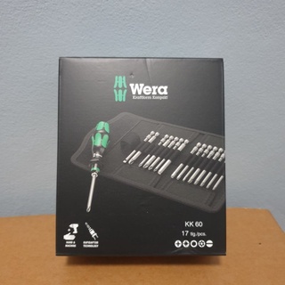 ชุดไขควง WERA  Kraftform Kompakt 60