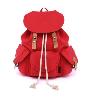 กระเป๋าเป้ แฟชั่น Travel Bag (สีแดง)