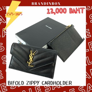 YSL ZIPPY CARDHOLDER