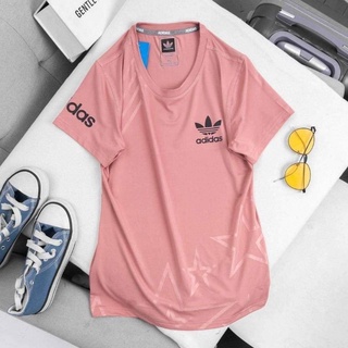 Adidas Original เสื้อยืดเทรนนิ่ง ใส่วิ่งออกกำลังกาย