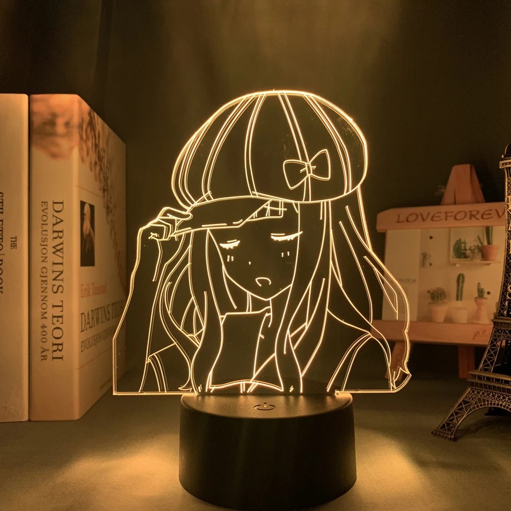 Room 3d Lamp Anime Kaguya Sama Love Is War Chika Fujiwara Figure Led Light For Bedroom Decor Nightlight Manga Birthday G ราคาท ด ท ส ด