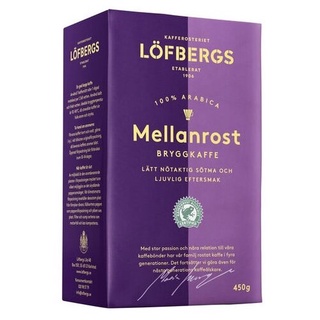 Lofbergs Mellanroast Original Coffee 450g กาแฟ กาแฟคั่วบด เกรดพรีเมี่ยม