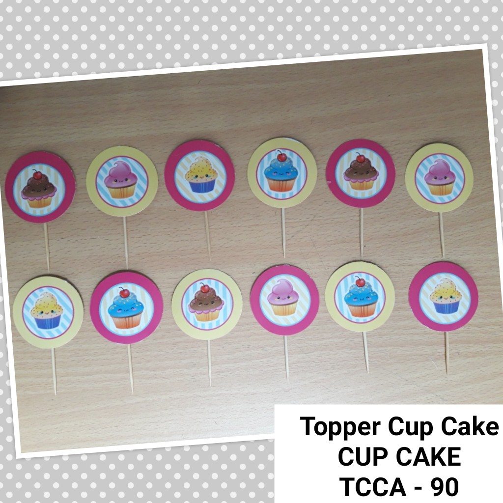 TCCA90 - เค้กตกแต่งถ้วยเค้ก TOPPER