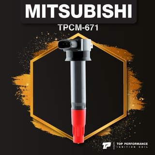 (ประกัน 3 เดือน) คอยล์จุดระเบิด MITSUBISHI TRITON / PAJERO / 4G64 ตรงรุ่น - TPCM-671 - MADE IN JAPAN - คอยล์หัวเทียน ...