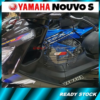 Cm+มอเตอร์ YAMAHA Nouvo S คุณภาพ PVC Bakul / Besi ตะกร้าเหล็กมอเตอร์ Raga