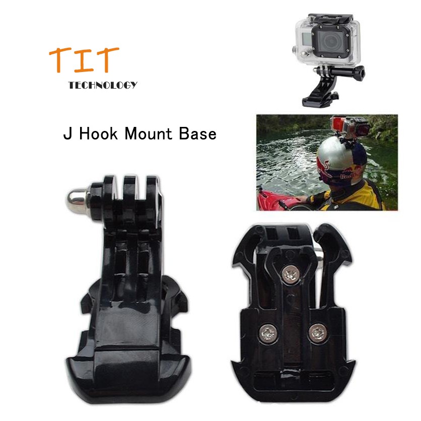 J Hook Base GoPro Connector อุปกรณ์ต่อกับกล้องโกโปร กล้องแอคชั่นทุกรุ่น