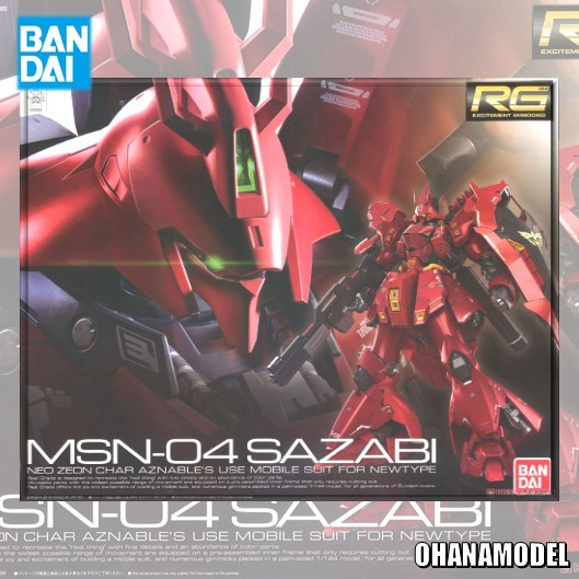 Bandai RG 1/144 SAZABI