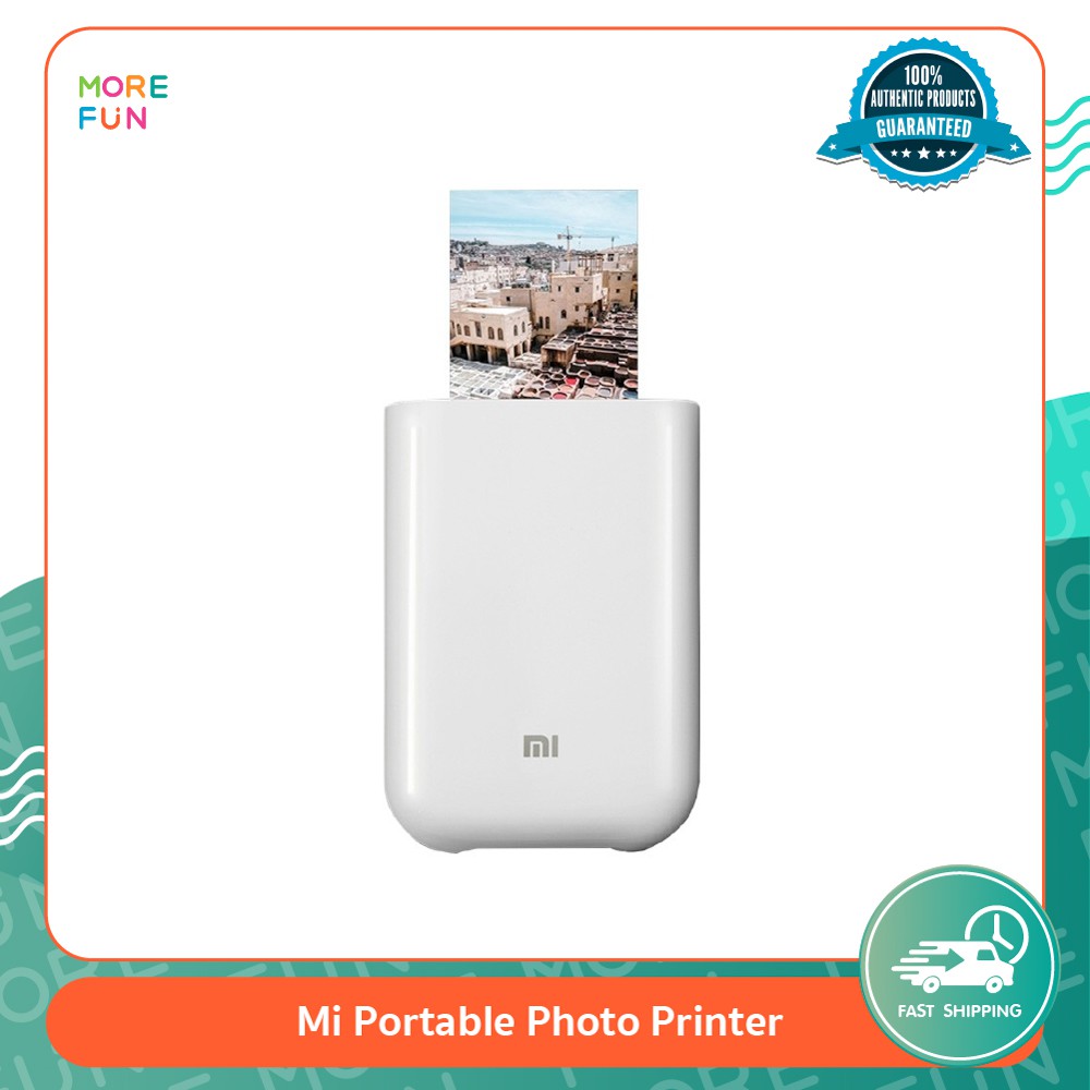 [ พร้อมส่ง ] Mi Portable Photo Printer เครื่องปริ้นรูปแบบพกพา / Xiaomi Instant Photo Printer 1S - เครื่องปริ้นรูปไร้สาย
