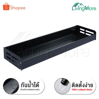 InnHome ชั้นวางติดผนังอเนกประสงค์ 1 ชั้น ชั้นวางของ ในห้องน้ำ MULTIPURPOSE SHELF StainlessSteel 304 เคลือบกันสนิม