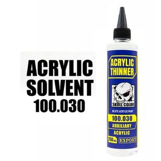 skull 100.030 acrylic solvent 250ml.