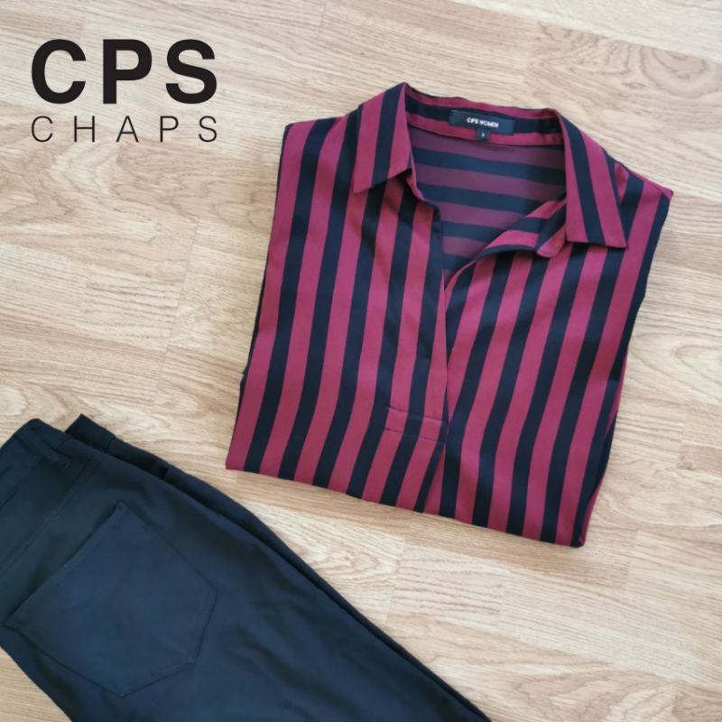 เสื้อเชิ้ตผู้หญิง • CHAPS (CPS) 💕 #เสื้อมือสอง สภาพดี สภาพเดิม