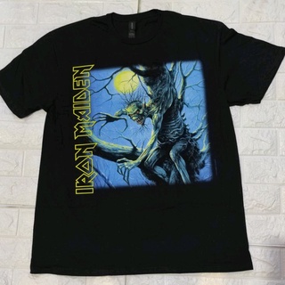 เสื้อยืดวง IRON MAIDEN fear of the dark ลิขสิทธิ์แท้ 2022