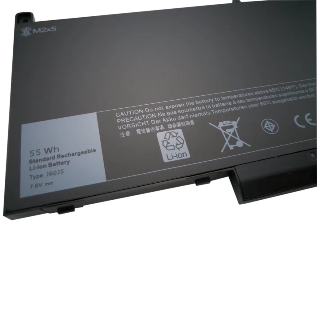 ASUNCELL Batterie 7.6V 55Wh J60J5 Pour Dell Latitude E7270 E7470 - Remplacement Haute Capacité