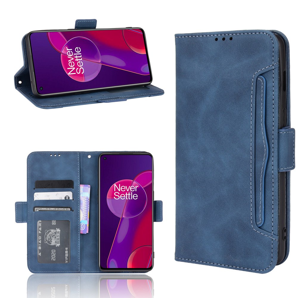 Multi-Card Slots Casing OnePlus 9RT 5G Wallet Case 1+9RT 5G PU Leather Magnetic Buckle Flip Cover