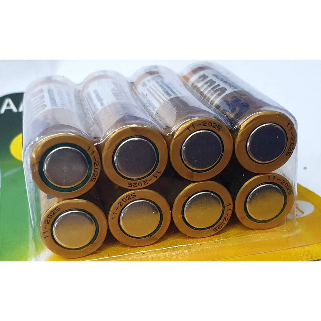 ถ่าน Gp Alkaline AA แพค 8 ก้อน 1.5V ของแท้