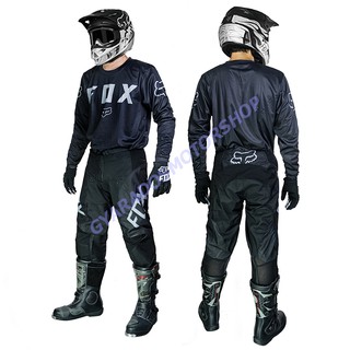 ชุดวิบาก ชุดขี่มอเตอร์ไซค์วิบาก Motocross 2021 ดำโลโก้เทา 🔥 รุ่นใหม่ พร้อมส่ง 🔥